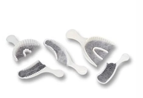 Plasdent Excellent E-Bite Disposable Bite Trays, Full Arch, Dual Arch, White, 40/Box, BTFRH