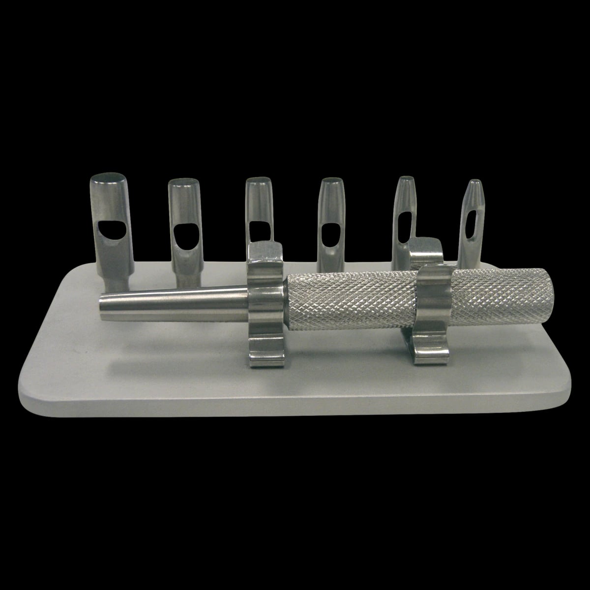 Keyes Dermal Biopsy Punch with Handle, Stainless Steel, Reusable, Autoclavable