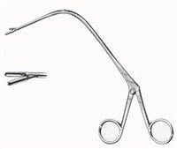 Jurasz Laryngeal Forceps, Left Open, 9" Stainless Steel