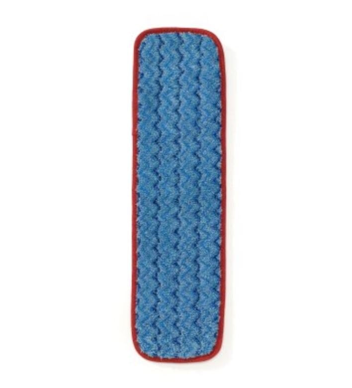 Mop Hygen Microfiber 18" Red, 12/Pack