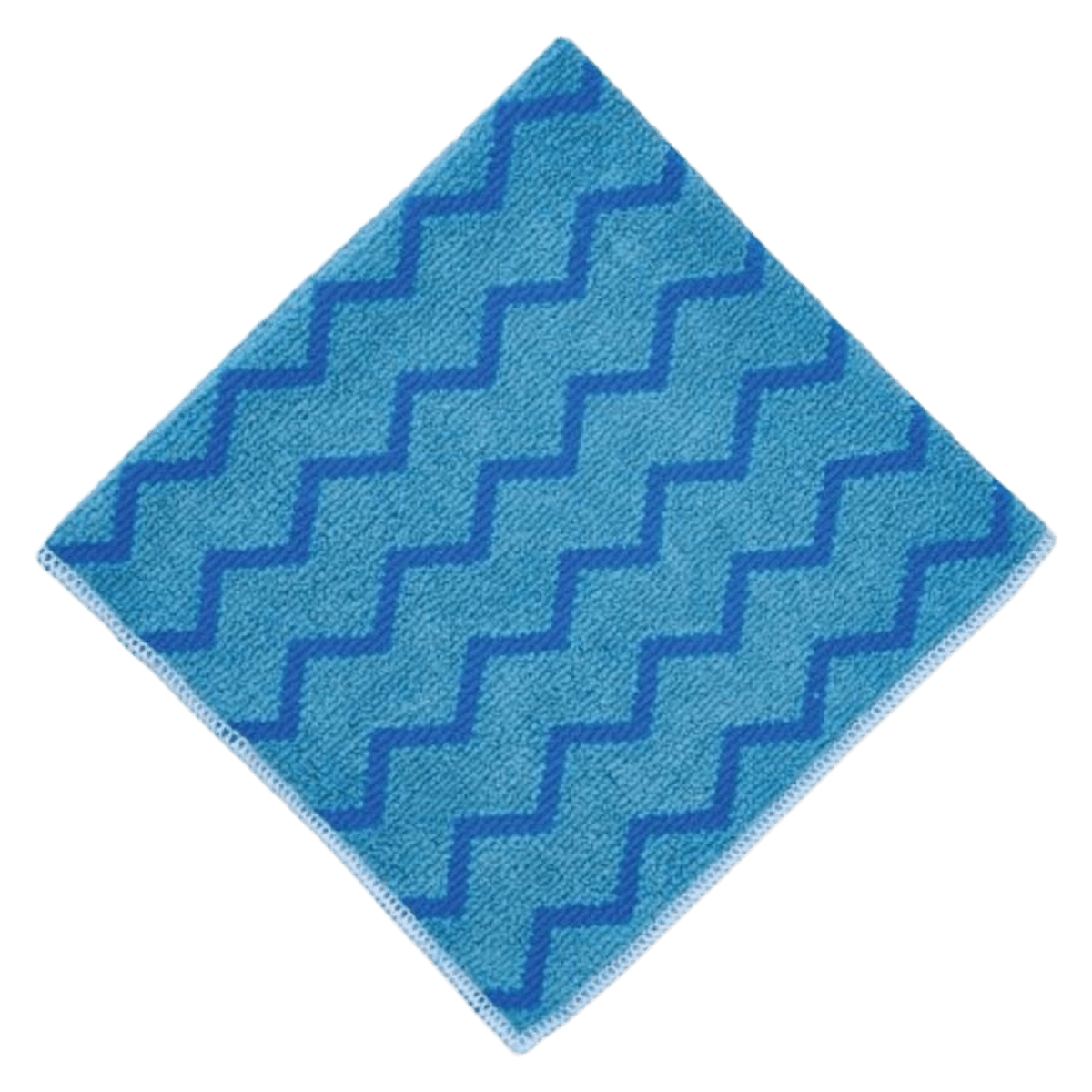 Rubbermaid Commercial Microfiber Cleaning Cloths, 16x16, Blue, 12/Pack