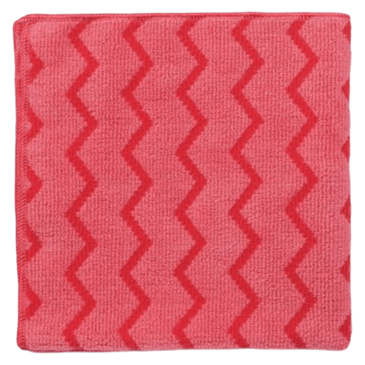 Rubbermaid Commercial Microfiber Cleaning Cloths, 16x16 in, Red, 12/Pack