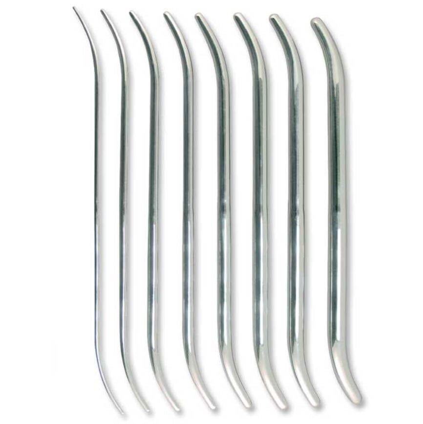 Pratt Uterine Dilator Set, 29.5cm, Stainless Steel, Reusable, Each