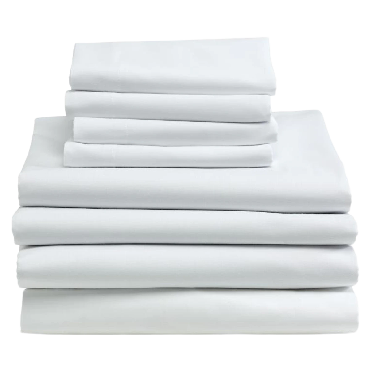 Medline T180 White Draw Sheet, 55% Cotton/45% Polyester, 54" x 72"