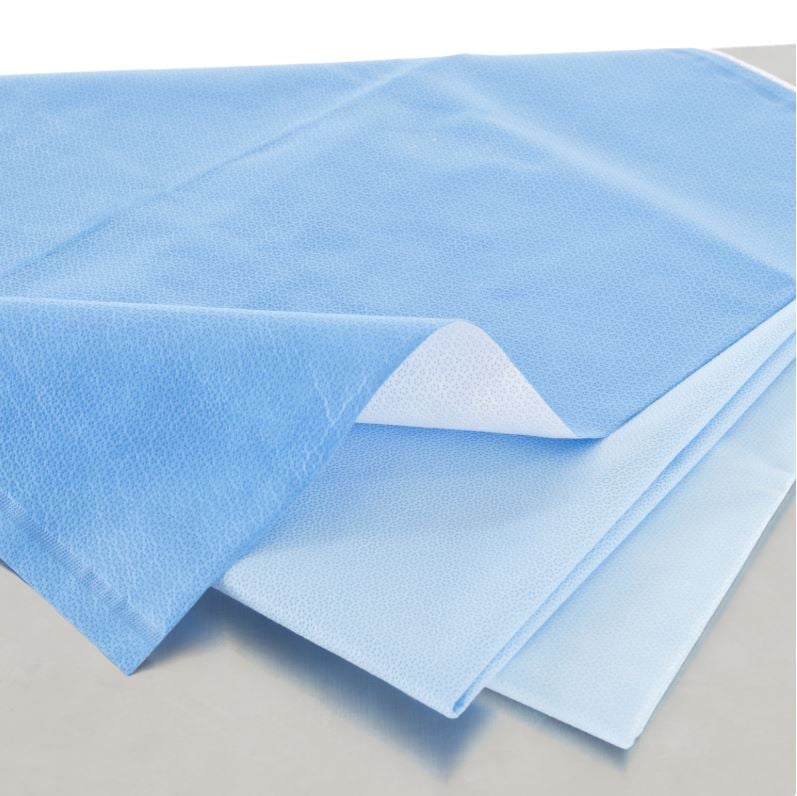 O & M Halyard Custom Surgical Drape, Medium, with Sticky Tape