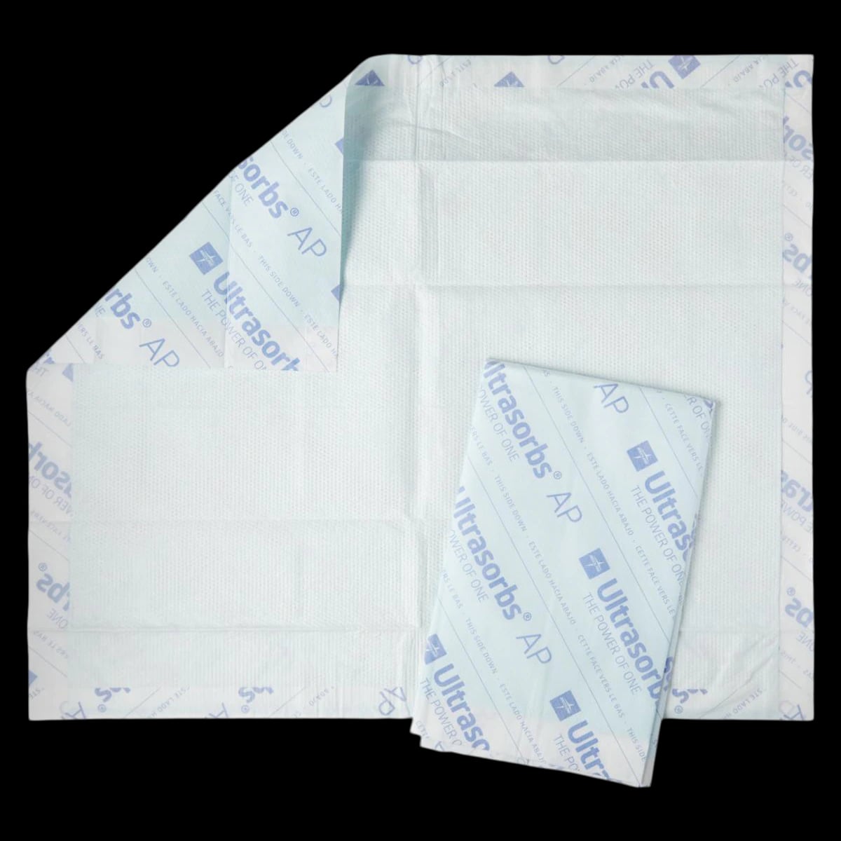 Medline Ultrasorbs AP Incontinence Underpad, Ultra Polymer Core, 30" x 36", White, 40/Case