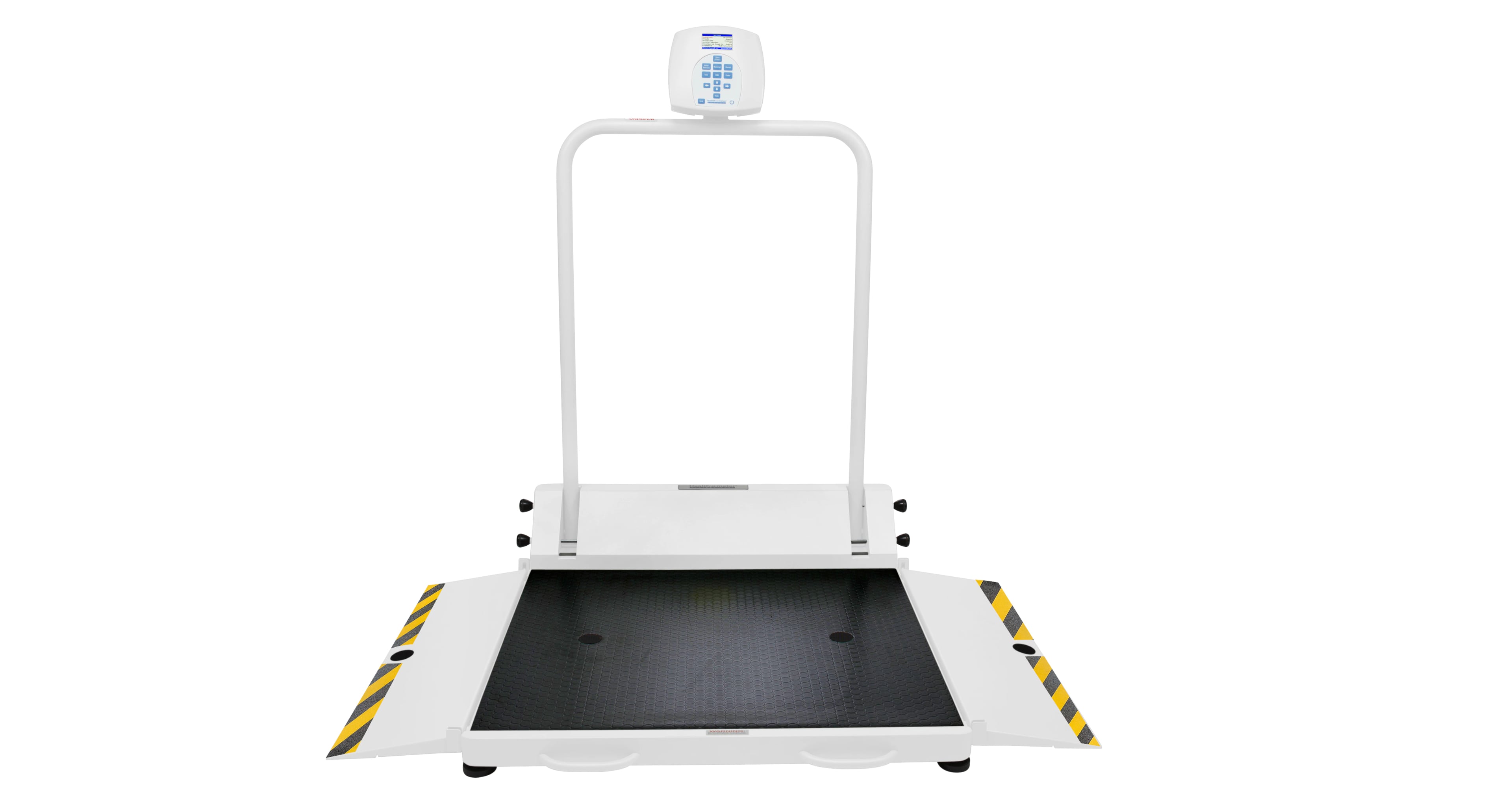 Pelstar Wheelchair Scale with Dual Ramp, Digital, 1000 lb Capacity, 1-1/2" TFT-LCD Screen