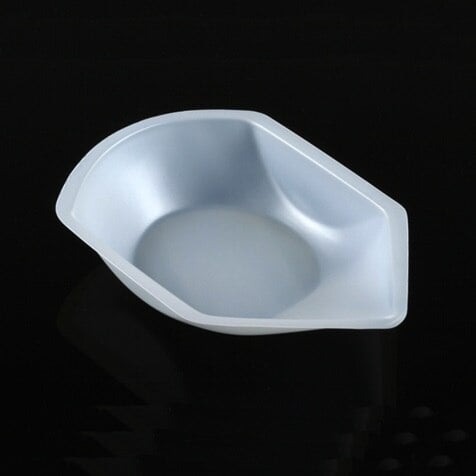 Globe Scientific Weighing Boat, Polystyrene, Anti-Static, White, 140mL, 146x89x25mm, with Pour Spout, 250/Case