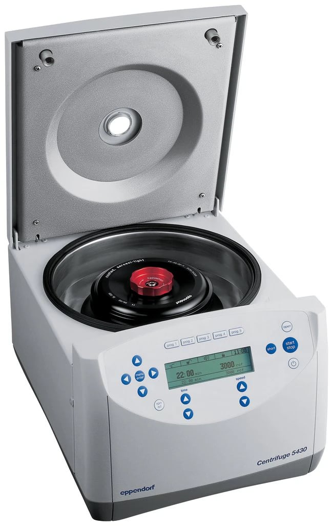 Eppendorf 5430 Multi-Purpose Microcentrifuge, 30 x 2 mL, 17,500 rpm, Quick Lock Rotor, 120V/60Hz