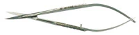 Noyes Iris Scissors, Curved, 4-3/4" (12 cm), Stainless Steel, Non-Sterile, Reusable