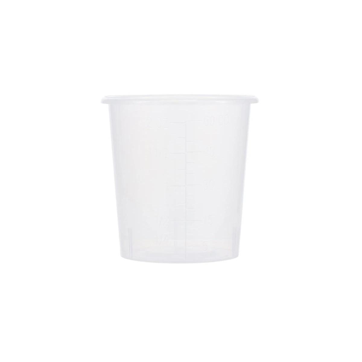 DeRoyal Medicine Cup, Disposable Clear Plastic, 2 oz, Sterile, 100/Case