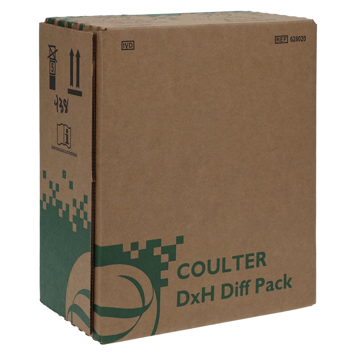 Beckman Coulter DxH Diff Pack Reagent, 1.9L/850mL, for UniCel DxH 800 (Sodium Citrate)