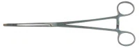 Foerster Sponge Forceps, Straight, 7" Stainless Steel