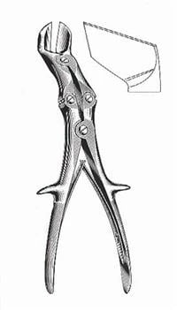 Stille-Horsley Bone Forceps, 10-3/4" Stainless Steel, Each