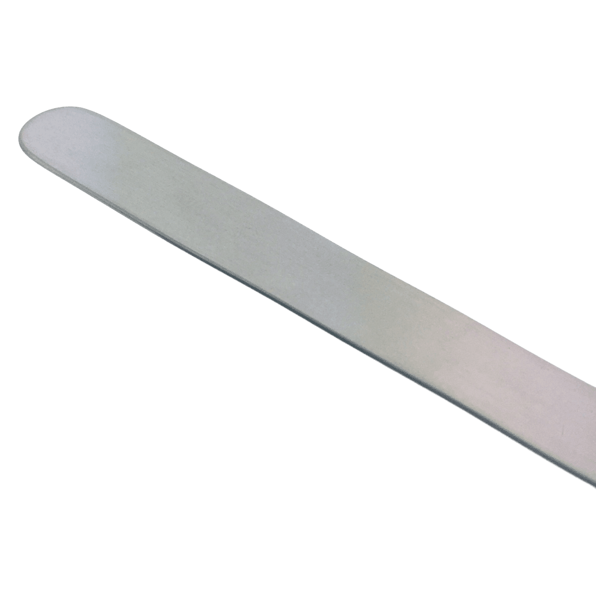 Brown Davis Double-Ended Spatula, Stainless Steel, Autoclavable, Reusable, Each