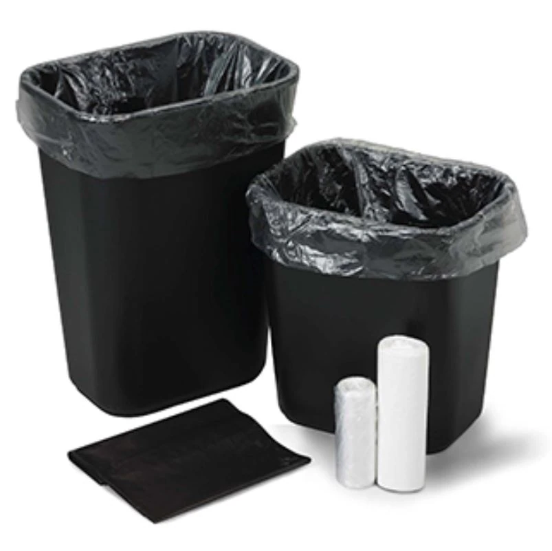 Medegen Trash Can Liner, 30x37 in, 16 Micron HDPE, Star Seal, Coreless, 25/Roll, 20 Rolls/Case (500/Case)
