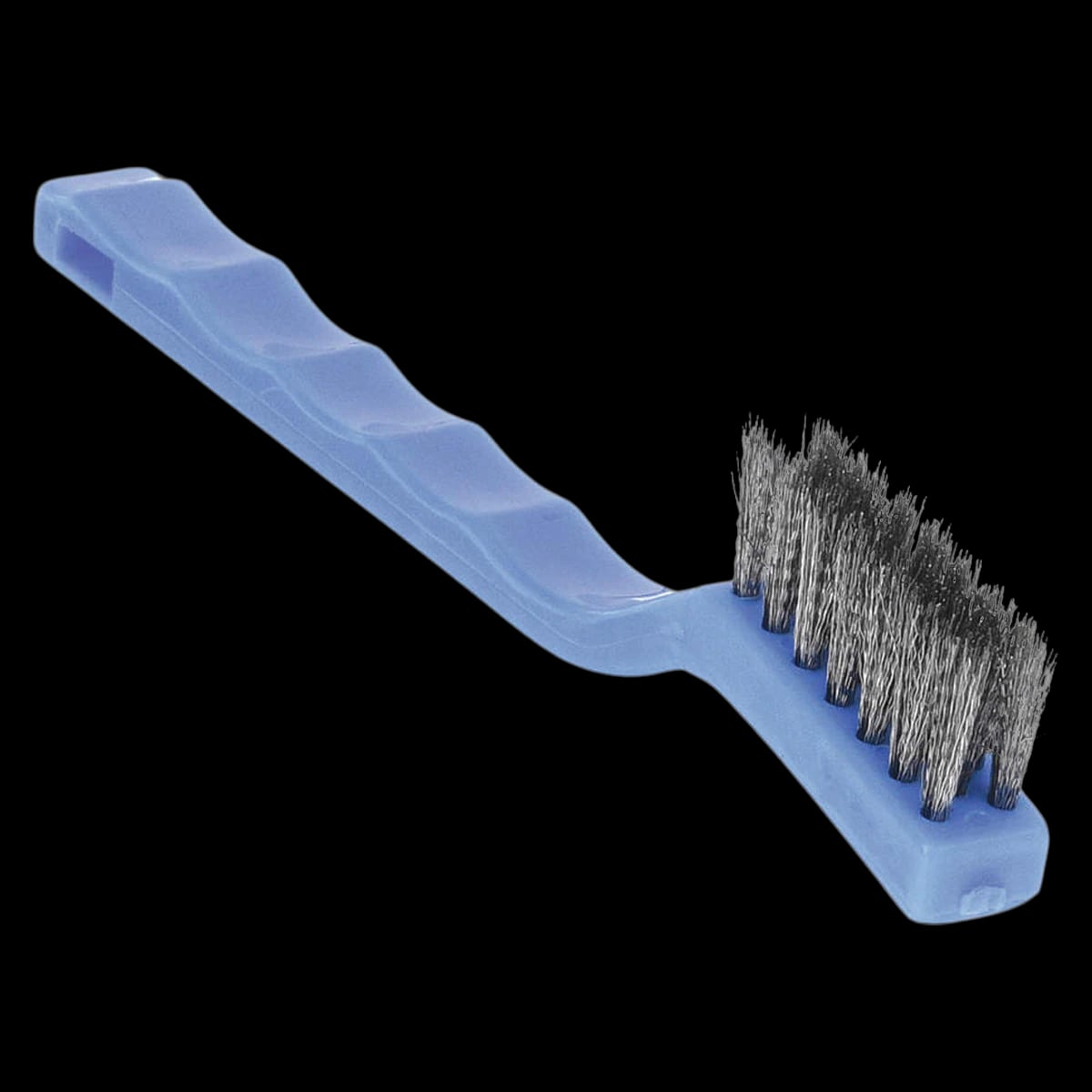 Tough Guy Scratch Brush, Stainless Steel Bristle, 3x7" Plastic Handle, 5/Package