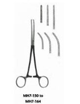Meister-Hand Rochester-Ochsner Hemostatic Forceps, Curved, 8" Stainless Steel, 1/Each