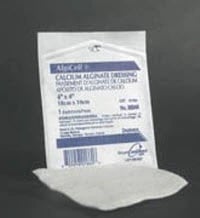 Algicell Calcium Alginate Wound Dressing, 2" x 2", Sterile, Non-Adhesive, White, Moderate Absorption