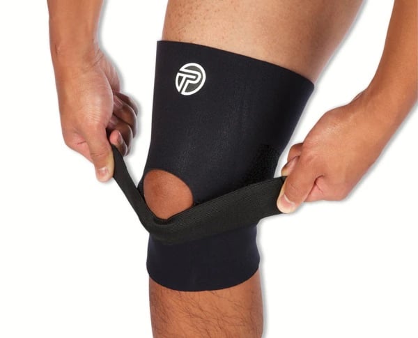 Pro-Tec Athletics Patella Tendon Support Sleeve, Black, Large (16-18")