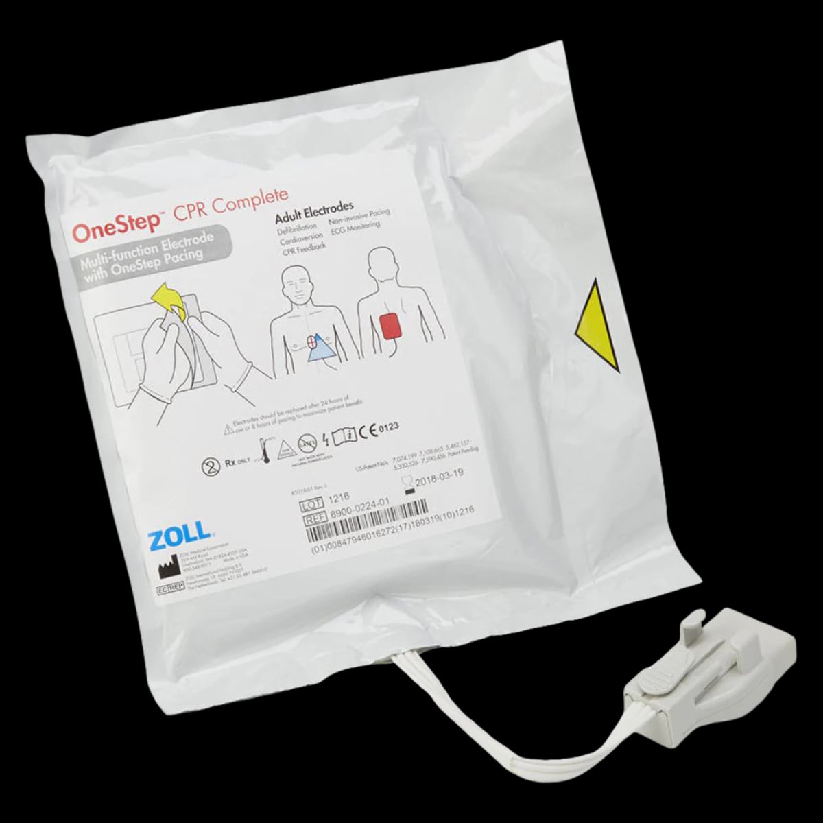 Zoll R-Series AED Electrode Resuscitation Pad, Each