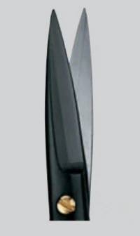Aesculap NOIR Iris Dissecting Scissors, Straight, 4-3/8" (11 cm), Stainless Steel, Non-Sterile, Reusable, Each