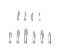 Sterile Surgical Blade #15, Stainless Steel, Disposable, 100/Box