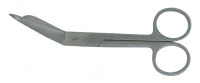 Lister Bandage Scissors, Angled, 5-1/2" Stainless Steel, Non-Sterile, Reusable, Each