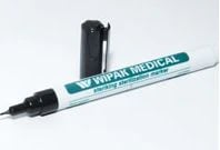 Healthmark Lead-Free Sterile Marking Pen, Thick Black Ink