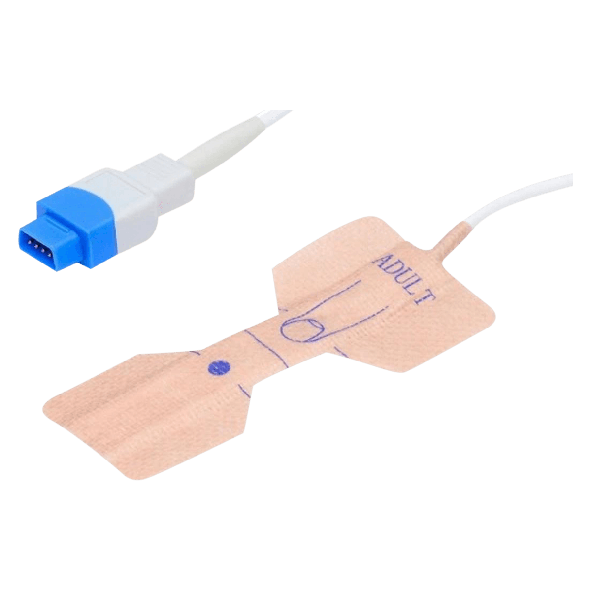Datex-Ohmeda TruSignal SpO2 Oximetry Sensor, Adult/Pediatric, 25/Box