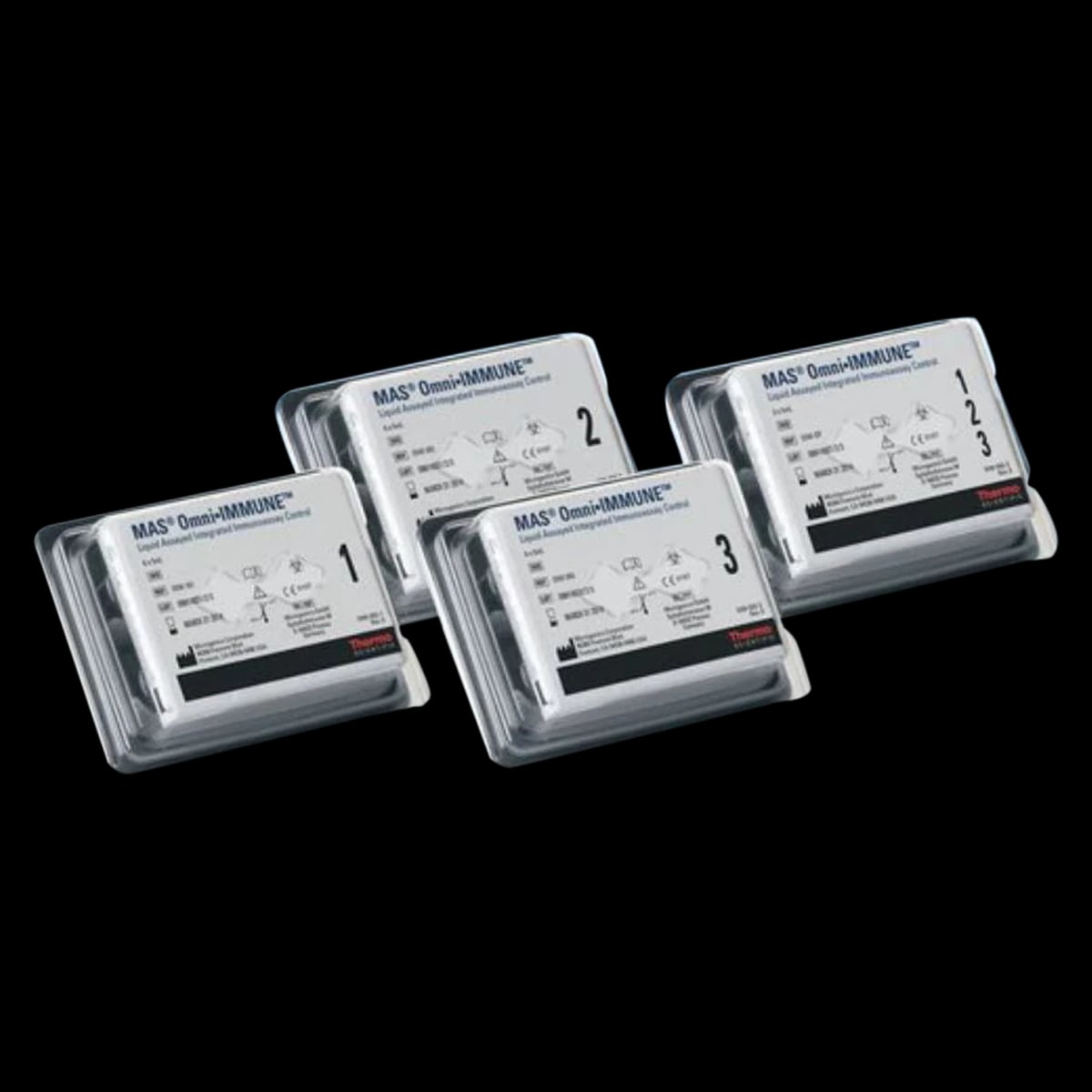MAS Omni-IMMUNE Immunoassay Level 1 Control, 6 x 5 mL