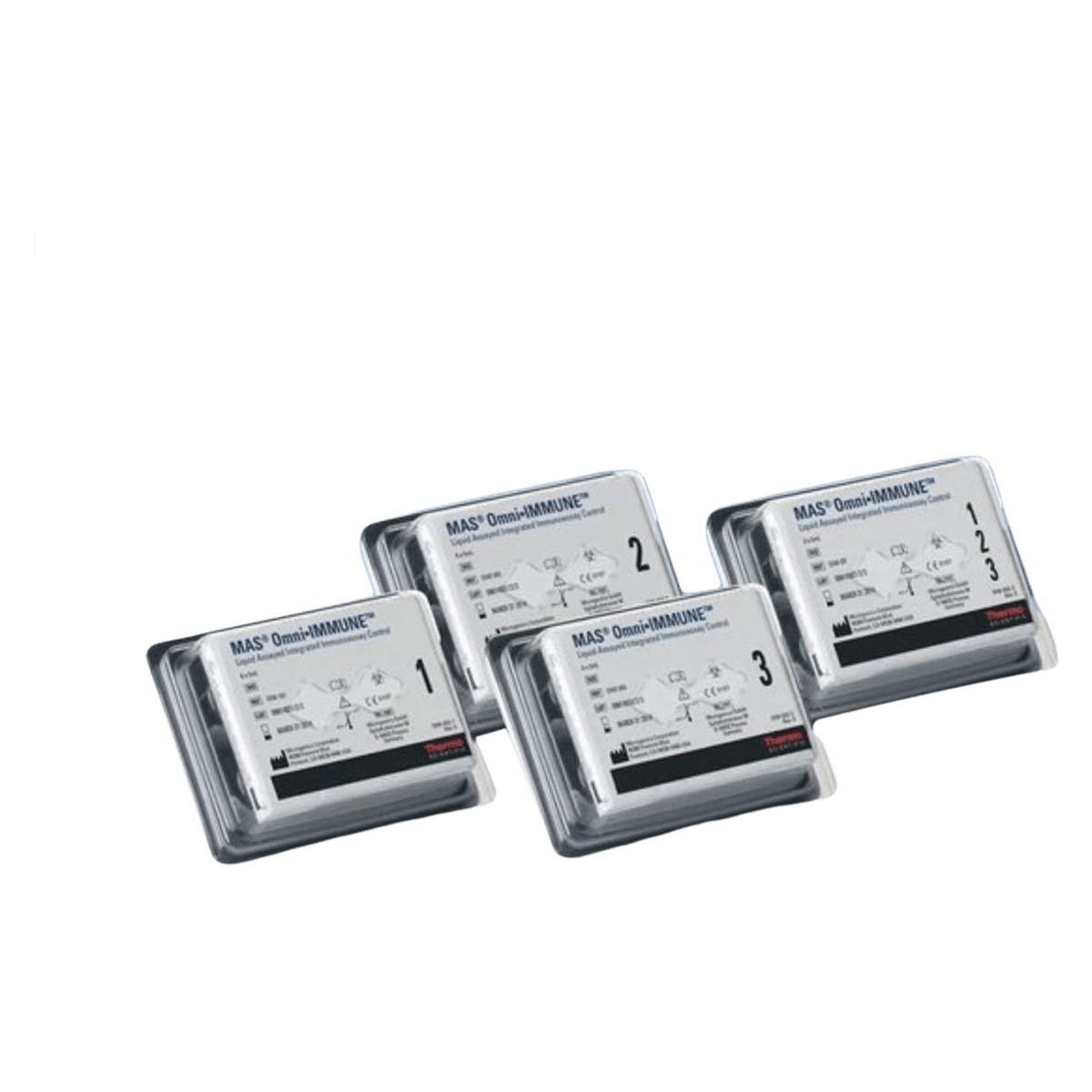 MAS Omni-IMMUNE Immunoassay Level 3 Control, 6 x 5 mL, 6/Box