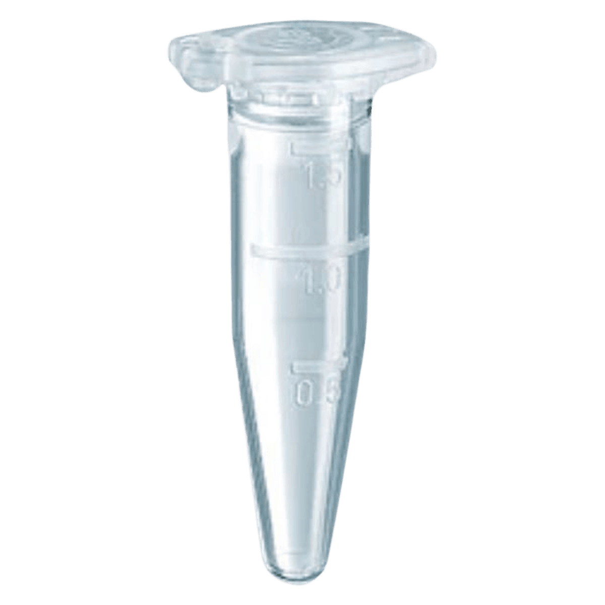 Eppendorf Safe-Lock Microcentrifuge Tube, Polypropylene, 1.5 mL, Graduated, Colorless, Conical Bottom, Autoclavable, 500/Pk