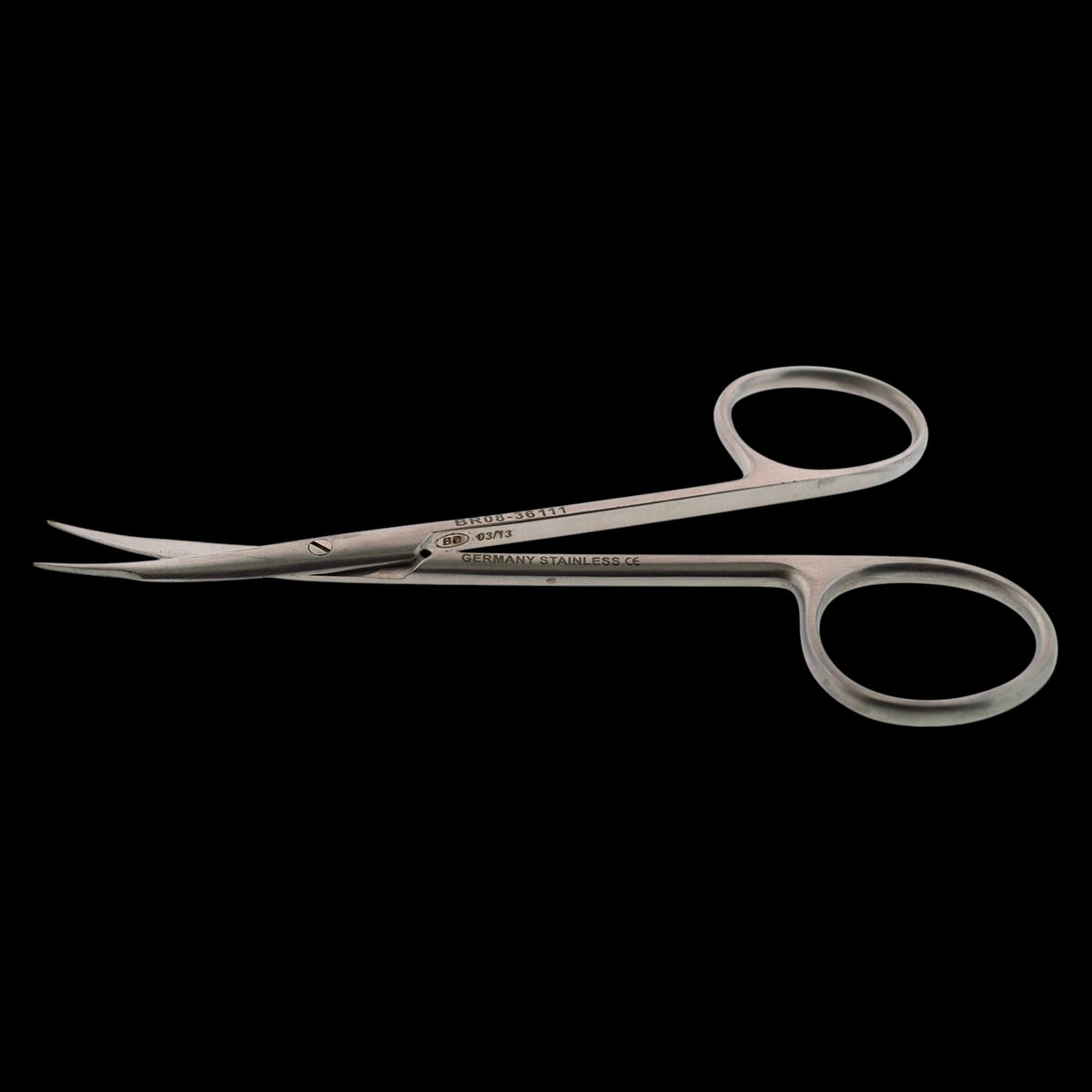 Stevens Tenotomy Scissors, Curved, 4-1/4", Sharp/Sharp, Stainless Steel, Non-Sterile, Reusable