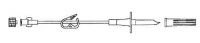 Vygon Microbore Extension Set, Non-DEHP, 4" Female Luer Lock, Non-Vented Spike, 50/Case