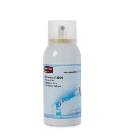 Rubbermaid Commercial Microburst 3000 Refill, Linen Fresh, 12/Case
