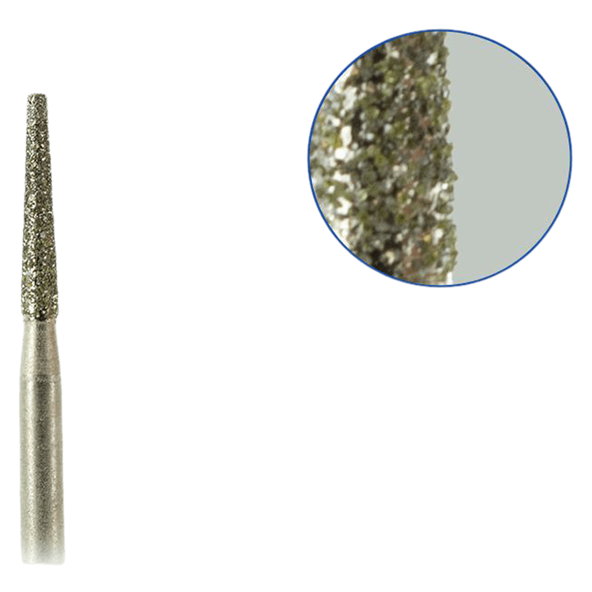 Medicool PBS Diamond Taper Debriding Burr, 3/32" Shank, Small Taper, Each