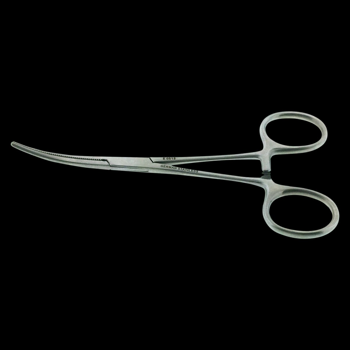 Rochester-Pean Hemostatic Forcep, Curved, 5-1/2" Stainless Steel