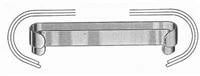 Parker Double Ended Retractor, 5-1/4" Stainless Steel, Each
