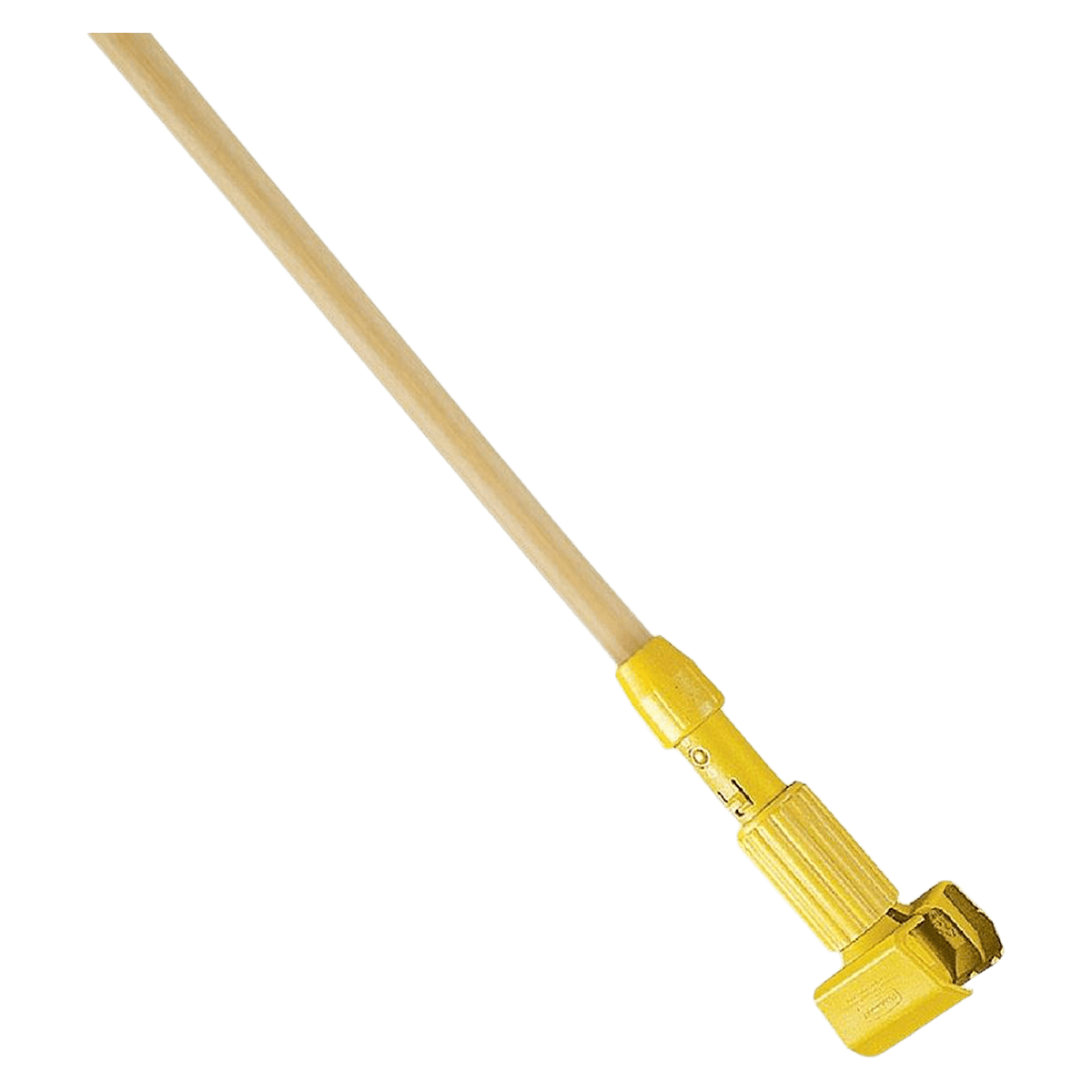 Rubbermaid Gripper Wet Mop Handle, 60" Wood, Each