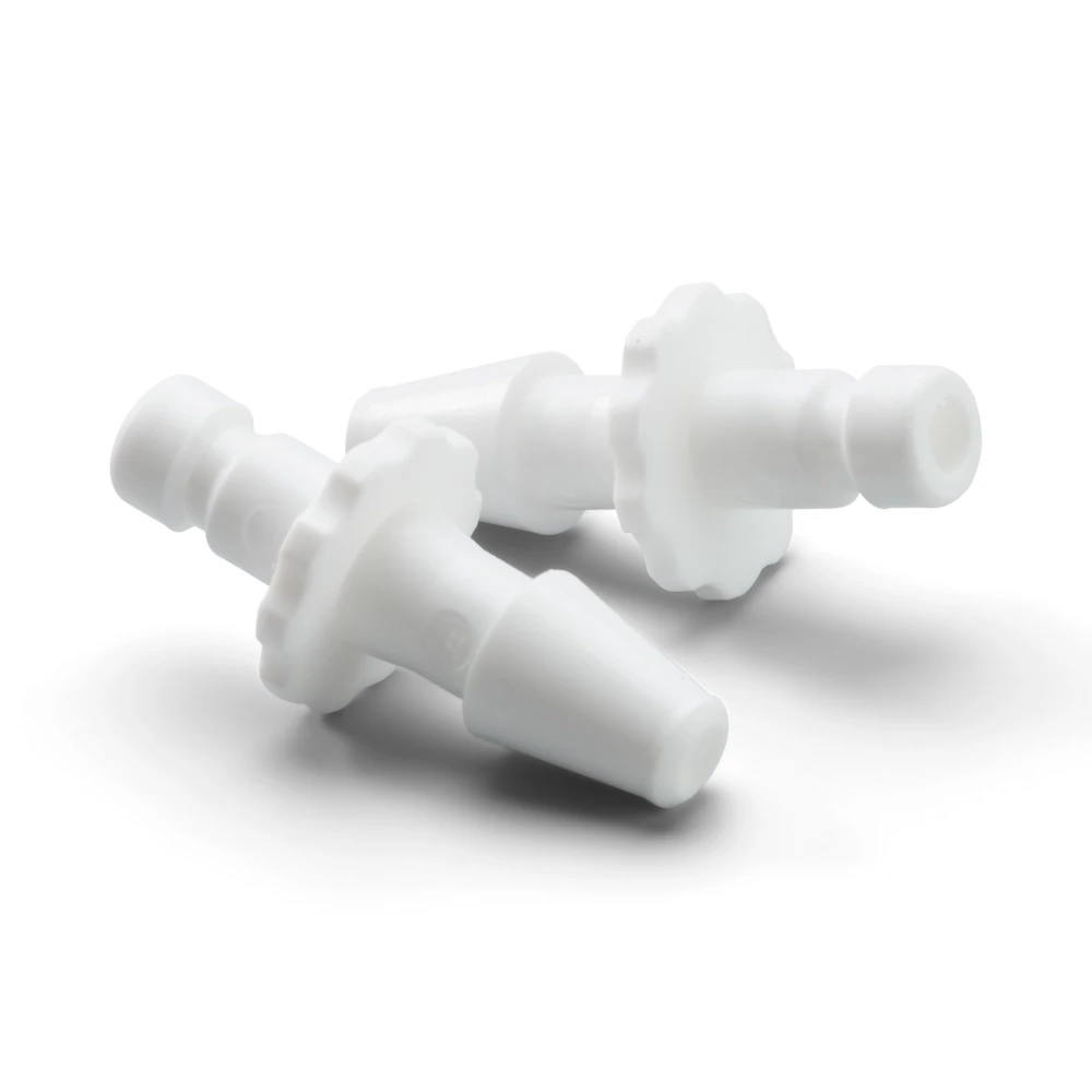 Welch Allyn Blood Pressure Connector, Bayonet Fit, Plastic, White, Latex-Free, 10/Bag