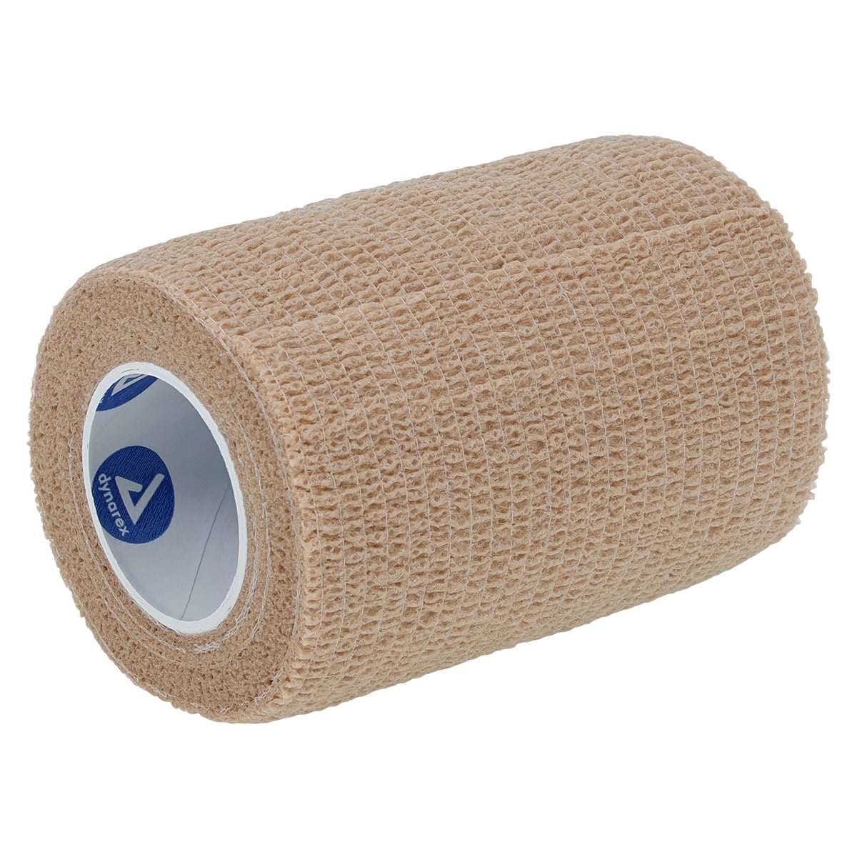 Dynarex Sensi-Wrap Self-Adherent Bandage Roll, Non-Woven Spandex, 3" x 5 yd, Tan, 24/Case, #3173