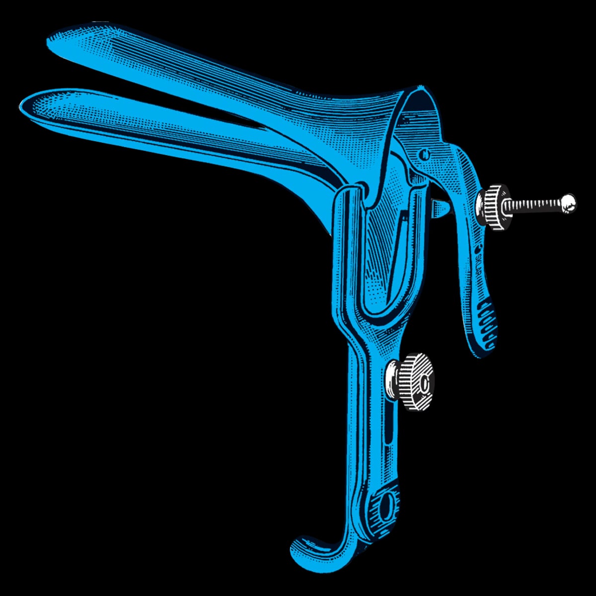Sklar Instruments Graves Vaginal Speculum, Stainless Steel/Coated, Without Loop