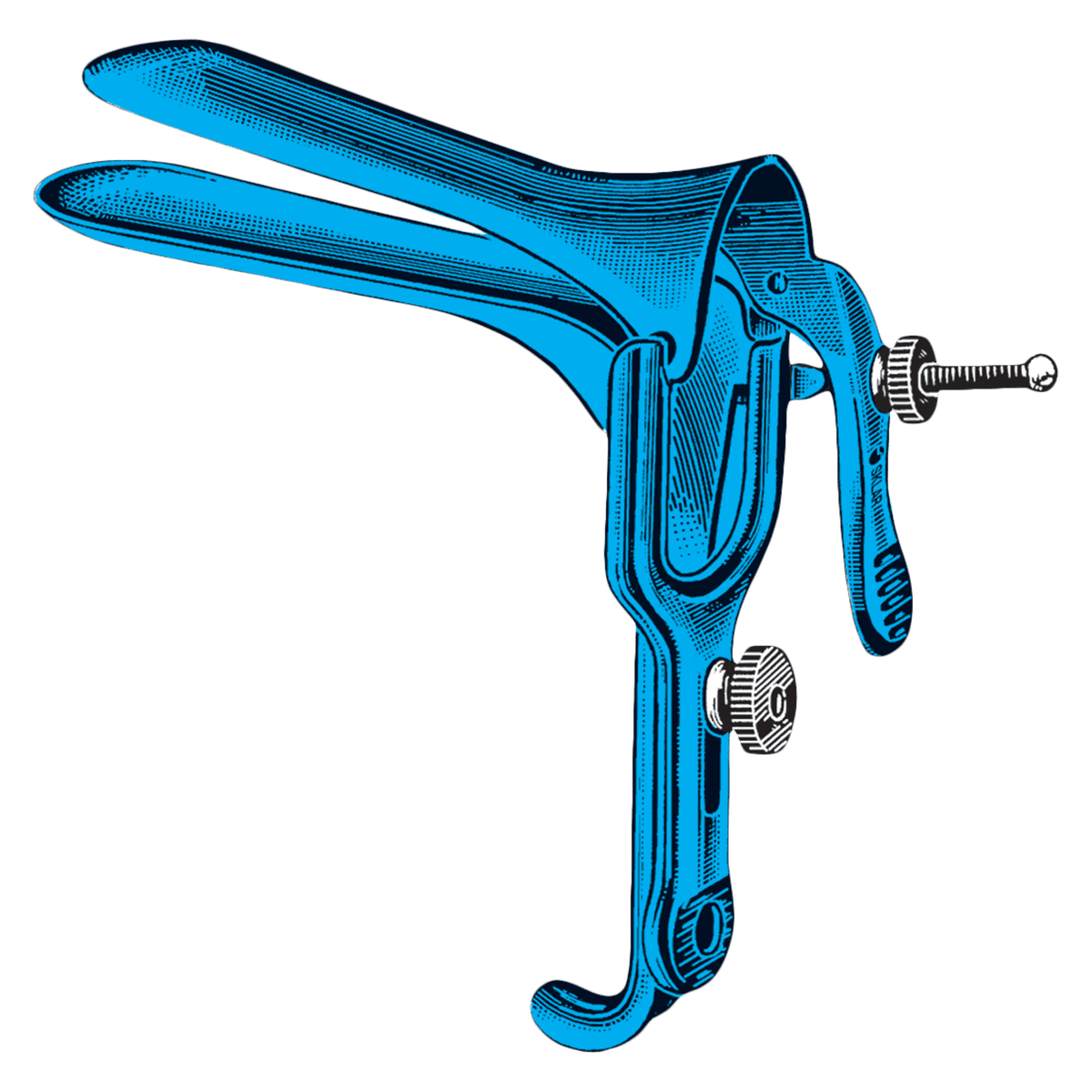 Sklar Instruments Graves Vaginal Speculum, Stainless Steel/Coated, Without Loop