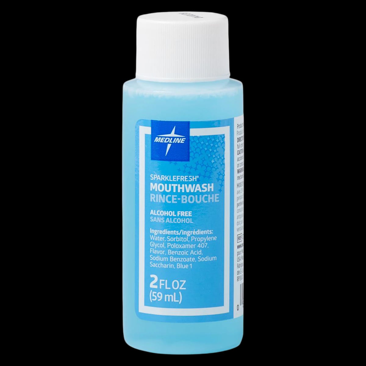 SparkleFresh Alcohol-Free Mint Mouthwash, 2 oz, 96/Case