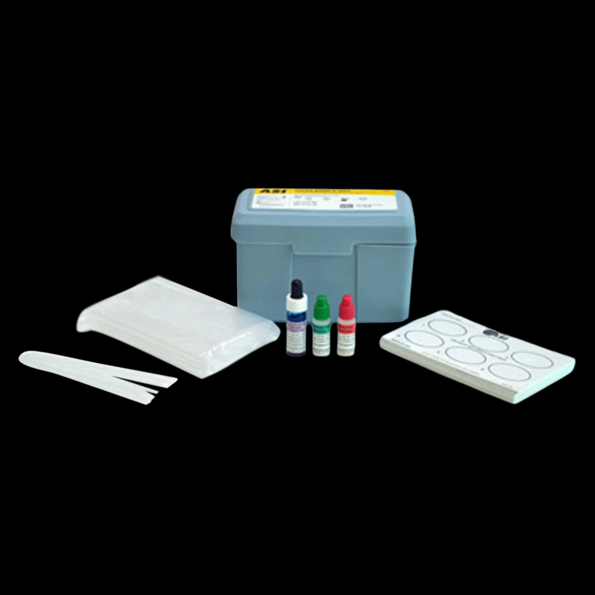 ASI Mono II Color Test Kit, Moderately Complex with Controls, 100 Count