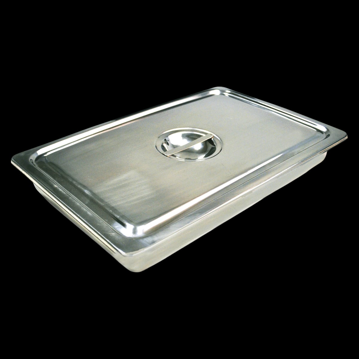 Stainless Steel Instrument Tray with Lid, 12-1/2 x 8-1/2 x 2-1/2 inches, Each