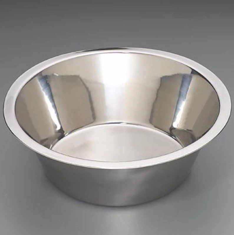 Sklar Instruments Solution Basin, Round Stainless Steel, 9-1/2 qt, 14.5 x 5"
