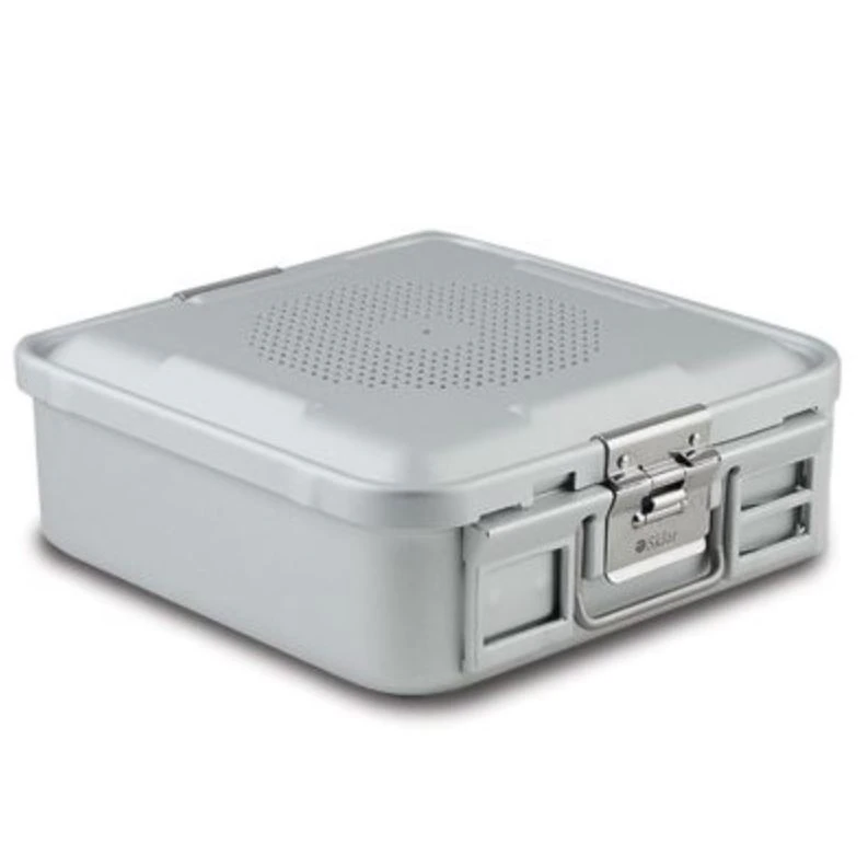 Sklar Instruments SklarLite Sterilization Bottom Container, 1/2 Size, 11-3/4" x 11" x 4"