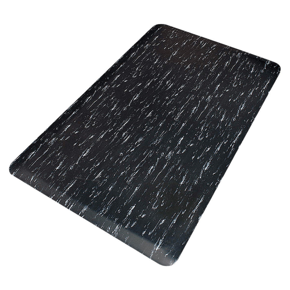 NoTrax Anti-Fatigue Mat, Black Marble Rubber